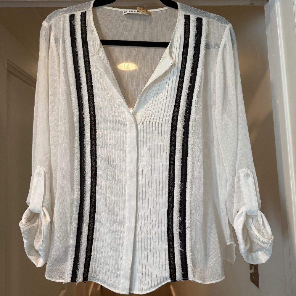 Alice + Olivia blouse